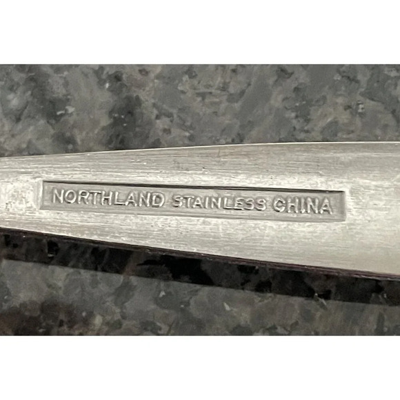 Northland Stainless Steel Flatware Forks Spoons & Knives Set Of 6 Mixed Pieces - Picture 2 of 3